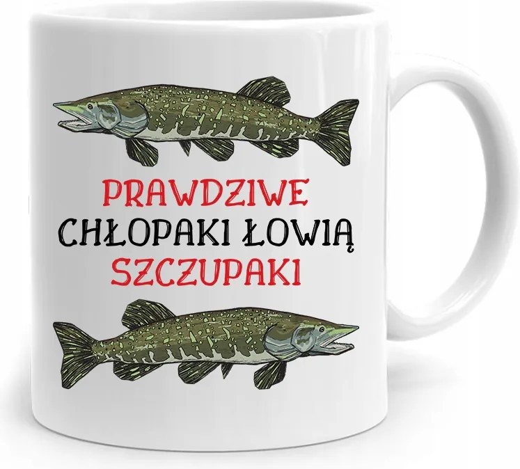 Horgász Ajándék Bögre Fiúk Csukákat Horgásznak fényképes nyomtatással