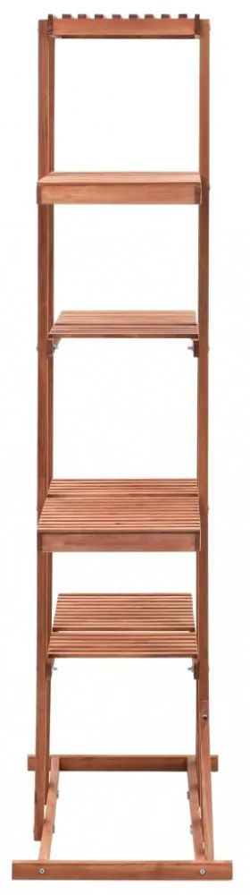 cédrusfa növénytartó állvány 86 x 36 x 139 cm
