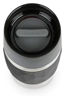 Tefal - Termikus bögre 300 ml COMPACT MUG rozsdamentes/fekete