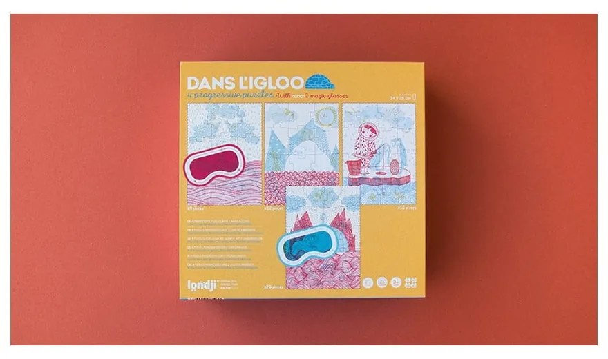 A jégtáblán puzzle - Londji