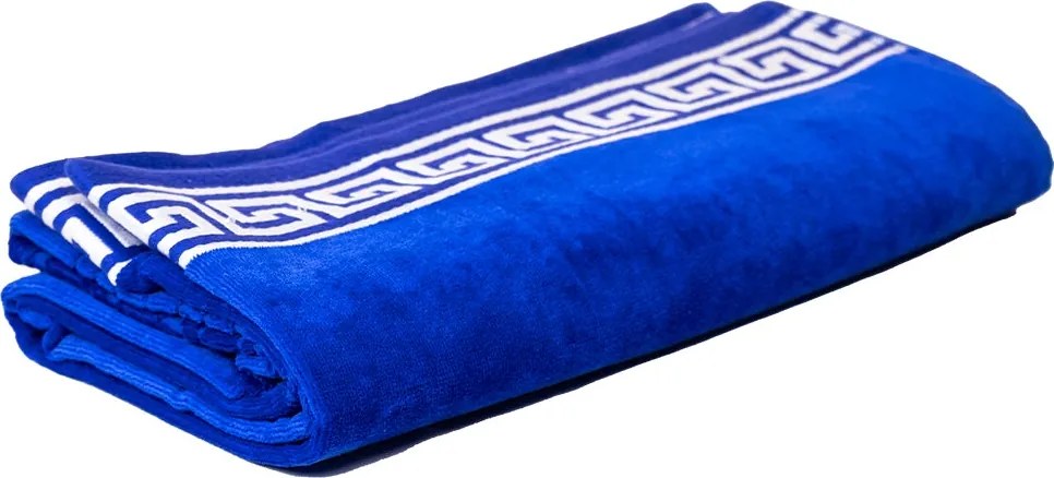 POSEIDON Strandtörölköző navy kék 165x90cm