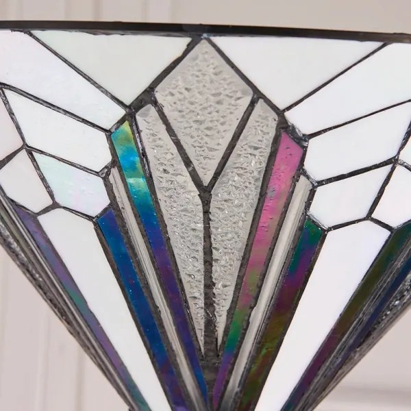 Endon 63933 - Tiffany ASTORIA állólámpa 1xE27/60W/230V Ø 40 cm