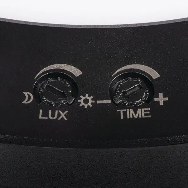 Kanlux 24605 - ERGA LED 17W 230V 2v1 szenzoros lámpa fekete, 3000-6500K