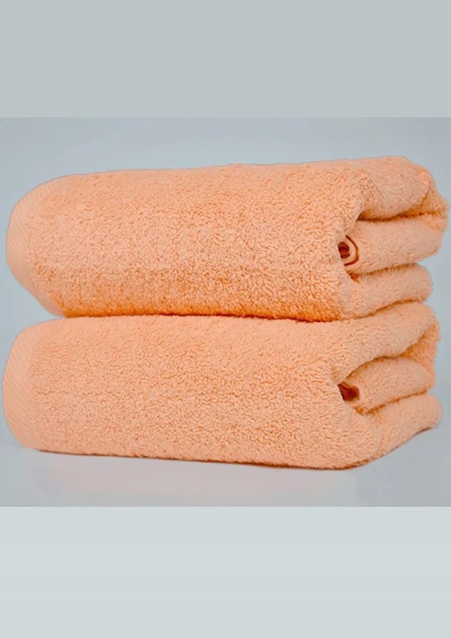 Frottír törölköző 70x140cm Rubinvörös lazac 10