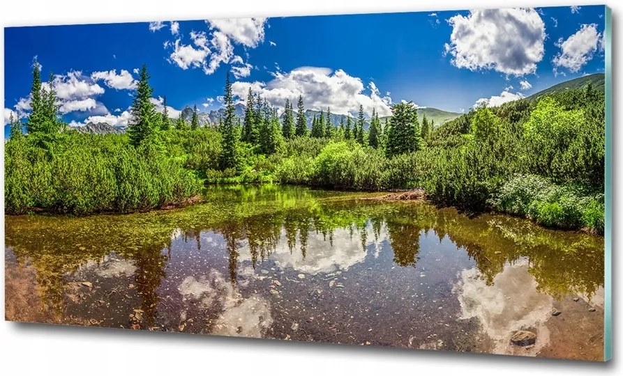 Fotótapéta üvegfalra Viharos tenger 125x50