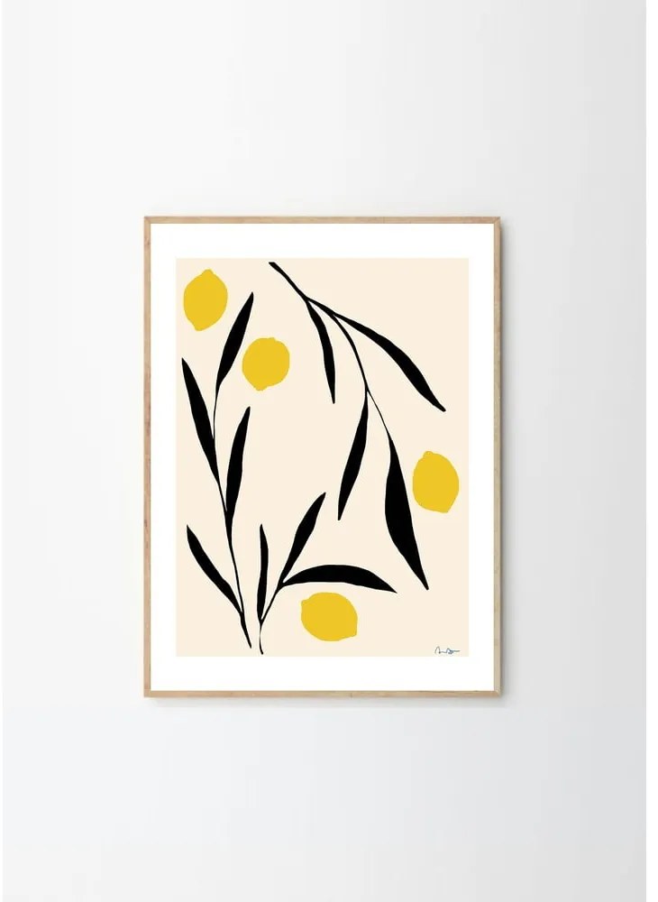 Poszter 30x40 cm Lemon – Anna Mörner – The Poster Club