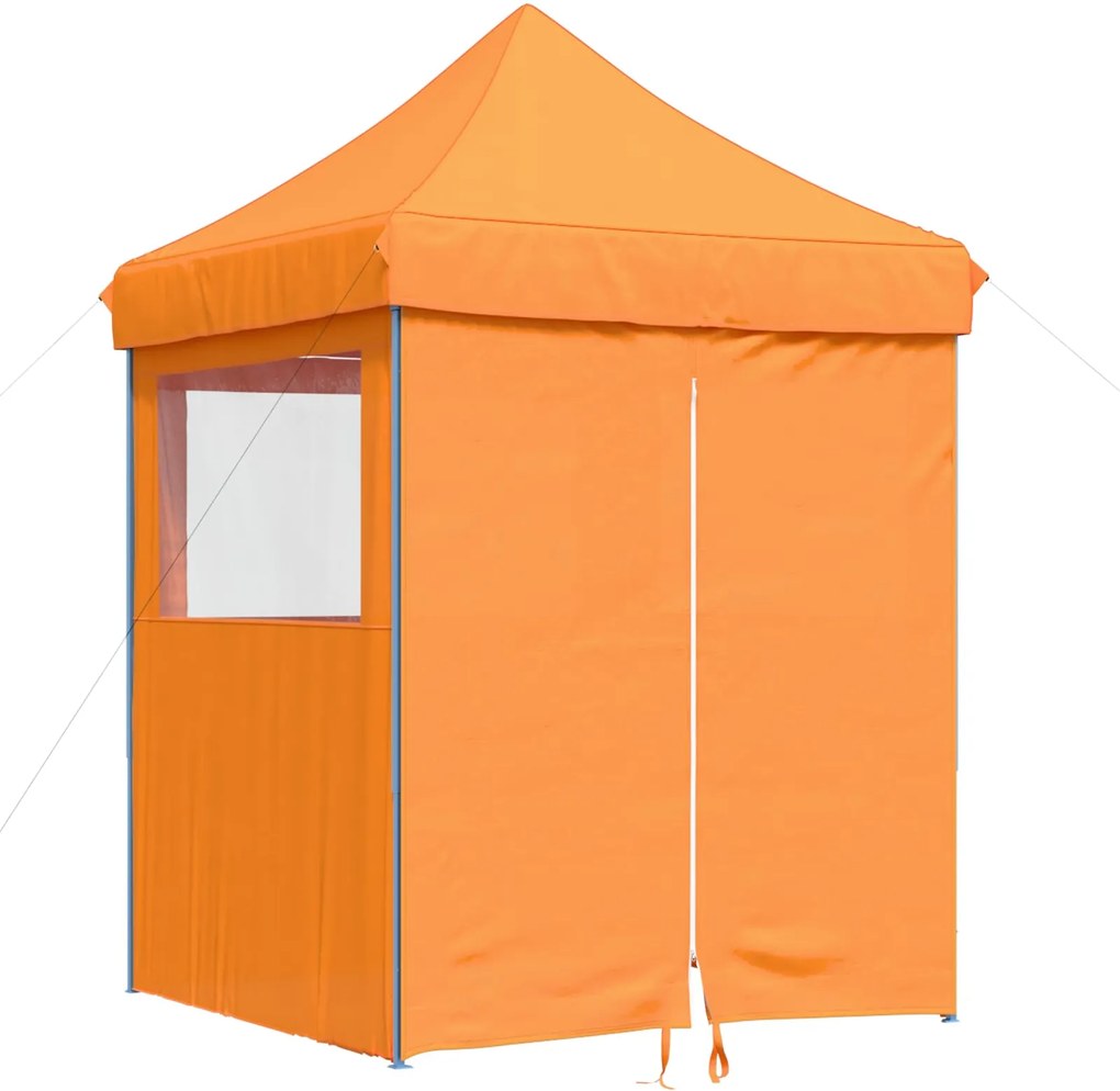 vidaXL Partysátor Narancssárga 200 x 200 x 306 cm Oxford Szövet