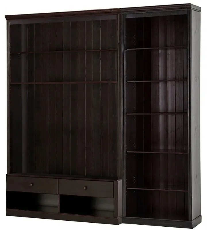 Barna borovi fenyő nappali bútor szett 214x223 cm Anita – Støraa