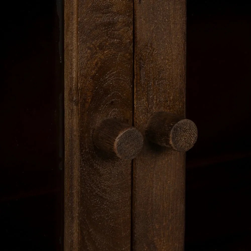 Barna mangófa tálalószekrény 180x87x35 cm Ravi – Ixia