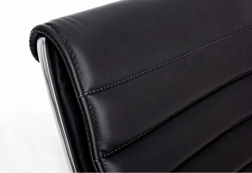 Fekete bőrutánzat irodai szék Perth – Yes Everyday