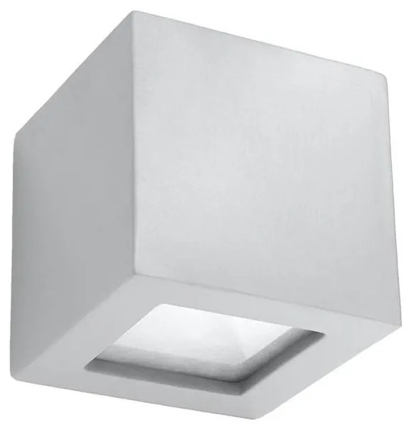 Sollux SL.0871 - LEO fali lámpa 1xE27/60W/230V szürke