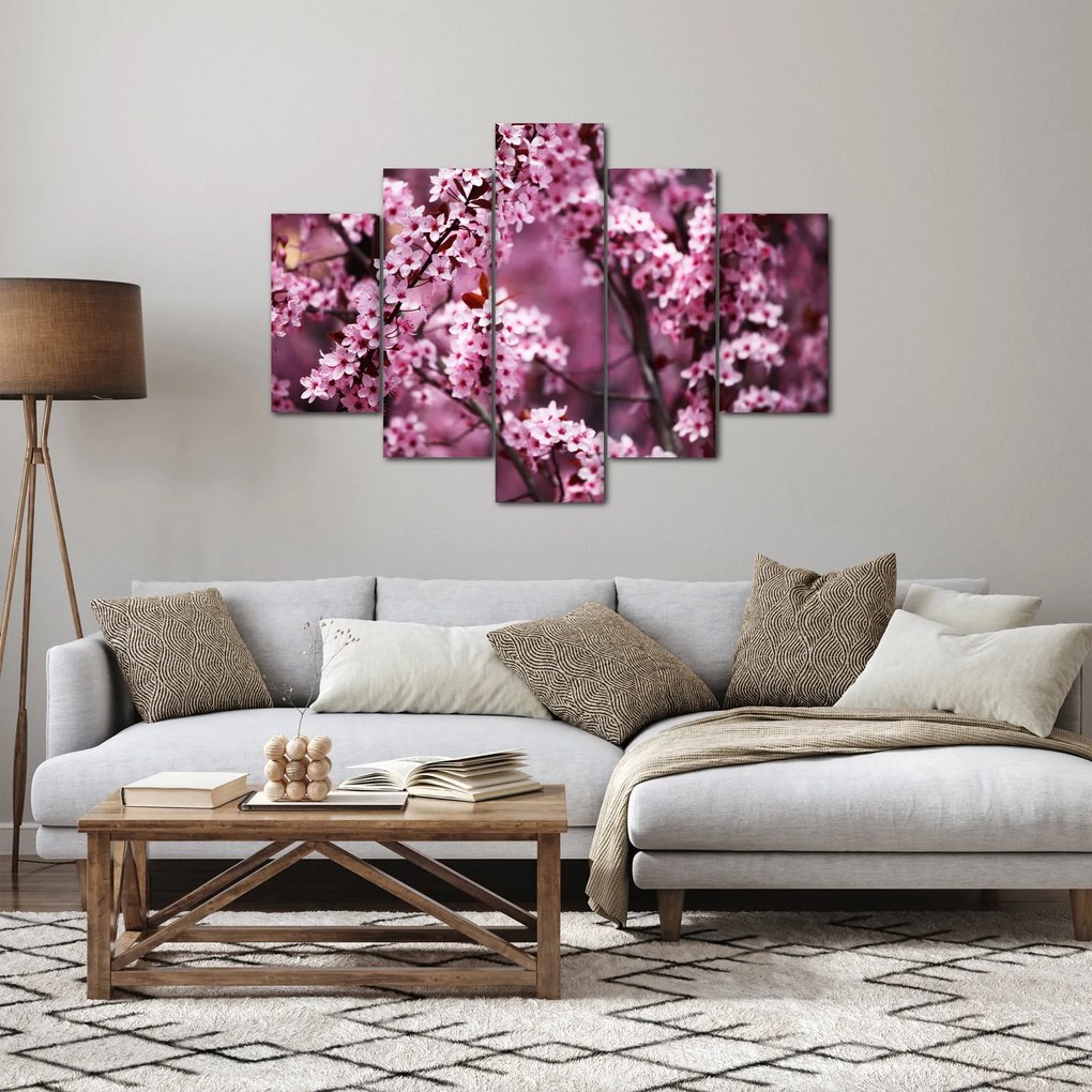 Kép - Rózsaszín sakura (150x105 cm)