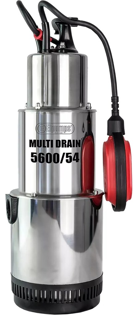 ELPUMPS MERÜLŐ SZIVATTYÚ MULTI DRAIN 5600/54 1200W 5600L/H 54M 5,4BAR