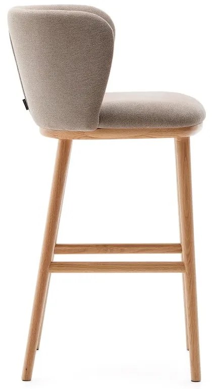 Világosbarna bárszék (ülésmagasság 65 cm) Ciselia – Kave Home