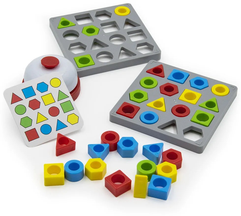 Shape Ügyességi Társasjáték Kisgyerekeknek Forma Illesztő Játék