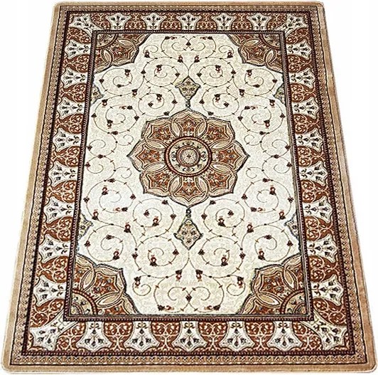 Szőnyeg 200x290 Klasszikus Nappali Krém