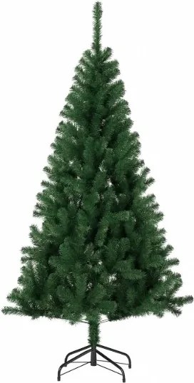 Karácsonyfa Zöld Műfenyő Fém Állvány 120 CM