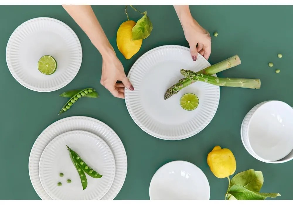 Porcelán étkészlet 6 db-os Purita – Bonami Essentials