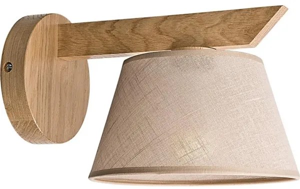 Fali lámpa ANTONIO 1xE14/40W/230V tölgy