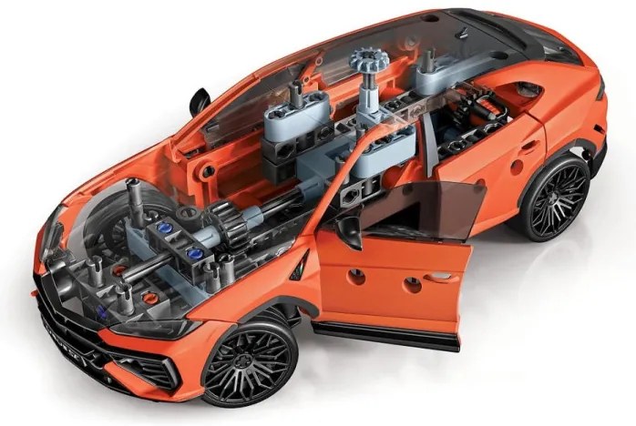 Lamborghini Urus Mechanics sportautó Clementoni