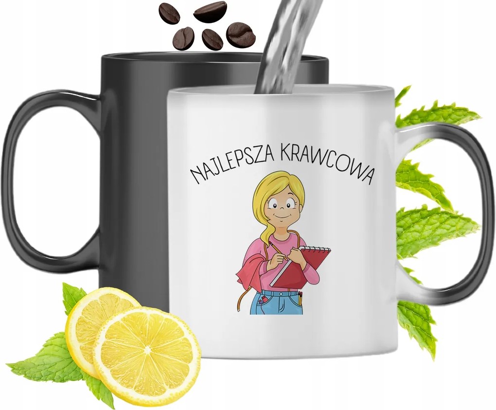 Varázslatos Bögre Varrónőnek Színváltós, fényképes nyomattal