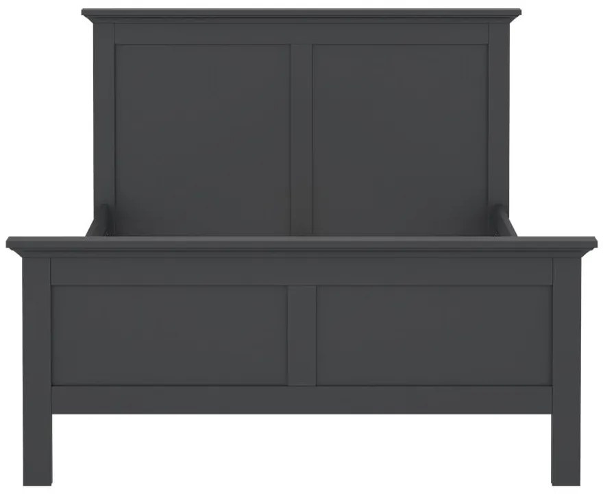 Szürke franciaágy 140x200 cm Paris – Tvilum