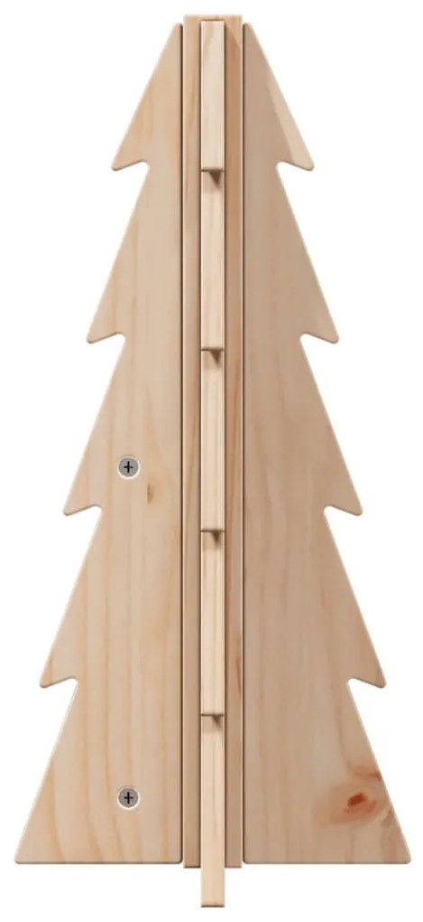 tömör fenyőfa karácsonyfa-dekoráció 49 cm