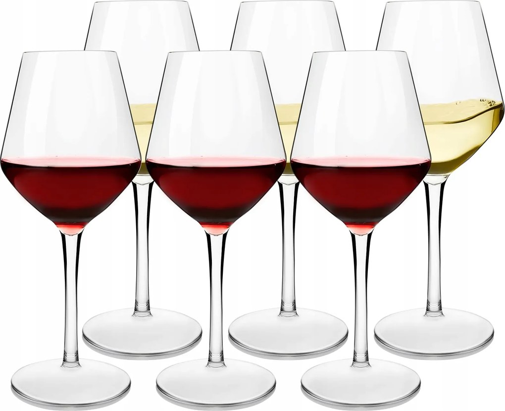 Poharak Törhetetlen borospoharak 6 db-os szett 440 ml Michley