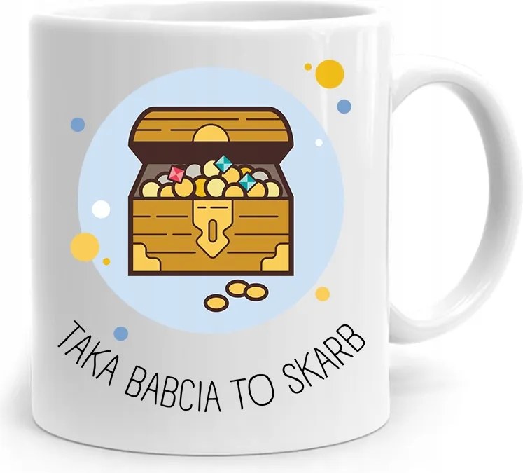 Nagymama Bögre Születésnapra Egy Ilyen Nagymama Egy Kincs, fényképes nyomtatással