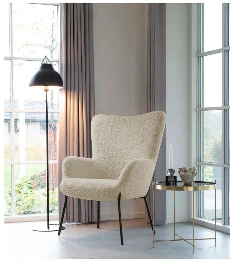Bézs fotel Glasgow - House Nordic