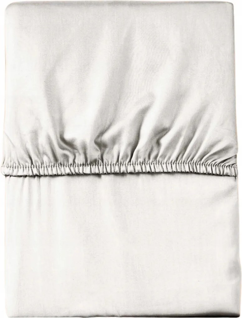 Mikroszatén lepedő 220x200 fehér egyszínű, gumis Poly