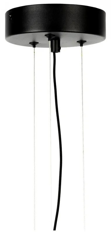 Fekete LED szabályozható függőlámpa ø 90 cm Spider – Zuiver