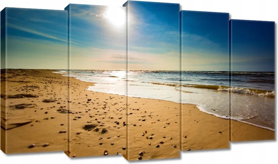 Vászonkép 100x60 Gyönyörű kilátás Tengerpart