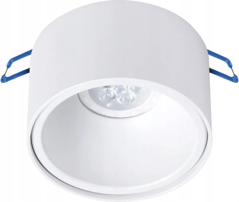 Süllyesztett lámpatest Bali Round White Milagro fehér 4.5x9.7 cm