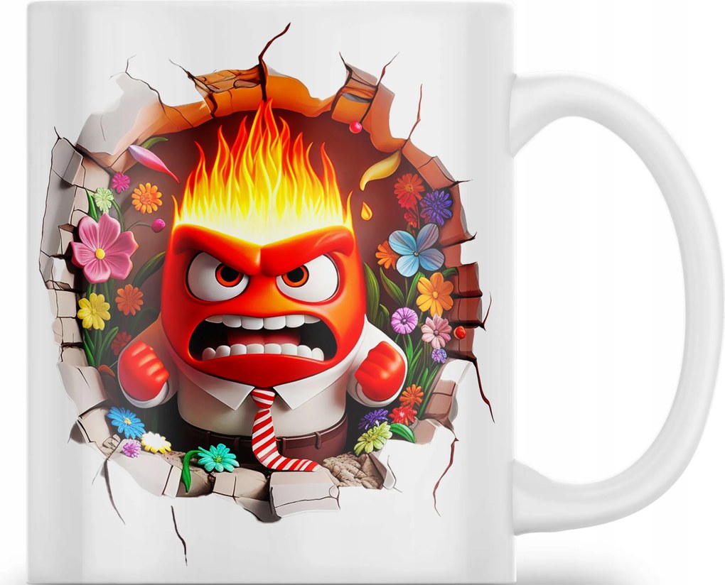 Kerámia Bögre A Fejbe Nem Fér Bele Harag Mese/film Ajándék