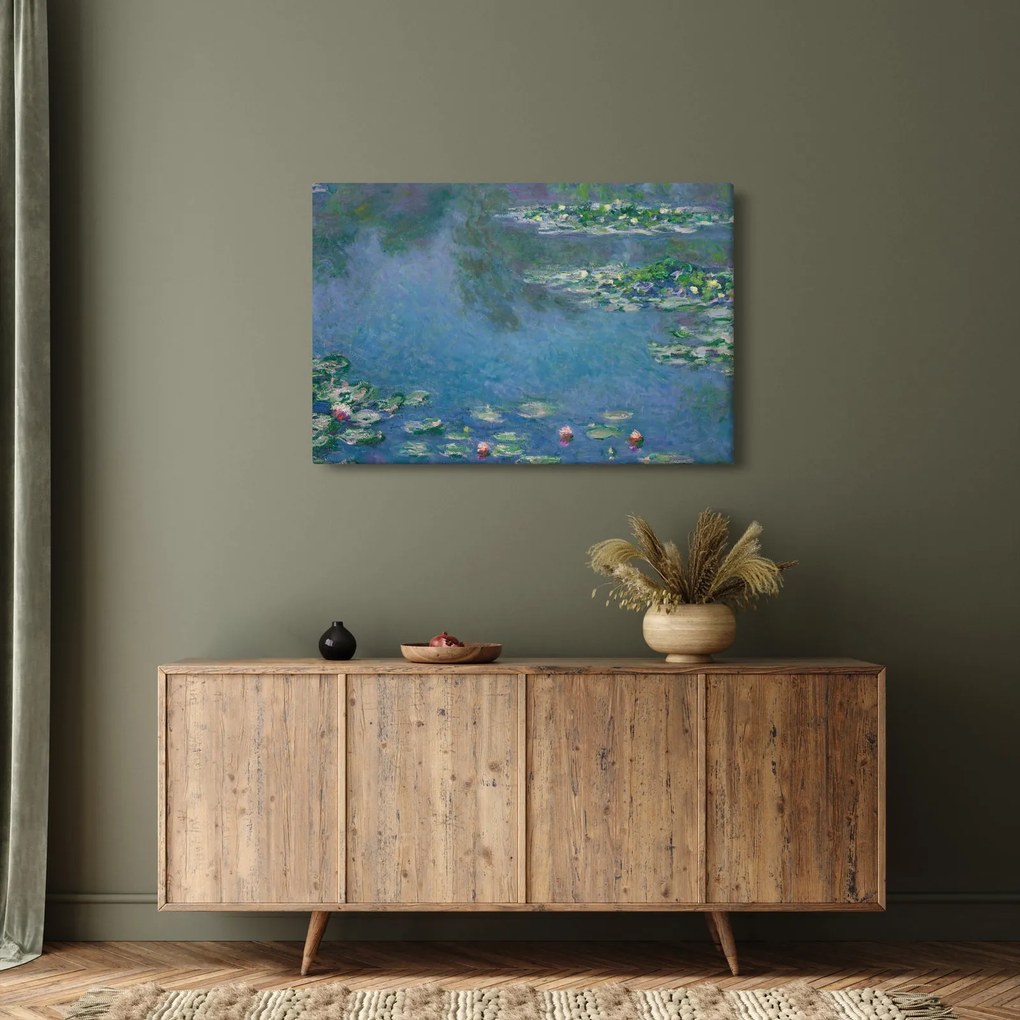 Kép - Claude Monet, Water Lilies, reprodukciók (90x60 cm)
