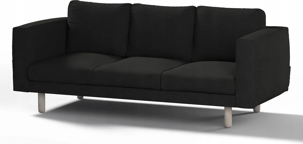 Dekoria Norsborg 3 személyes kanapé huzat Ikea szürke