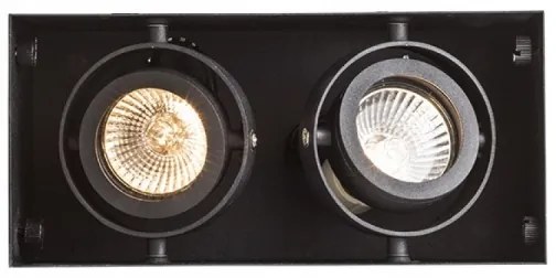RED - Design Rendl - R12053 - Beépíthető lámpa ELECTRA 2xGU10/50W/230V