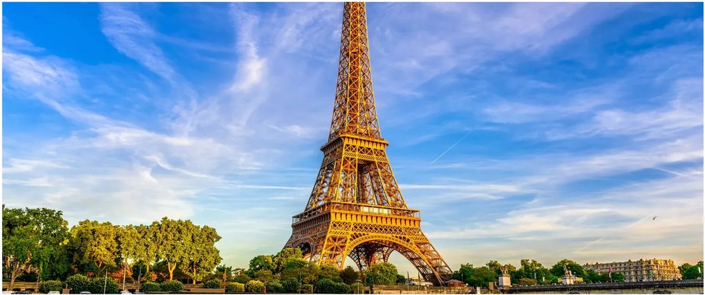 Kép - Eiffel-torony (120x50 cm)