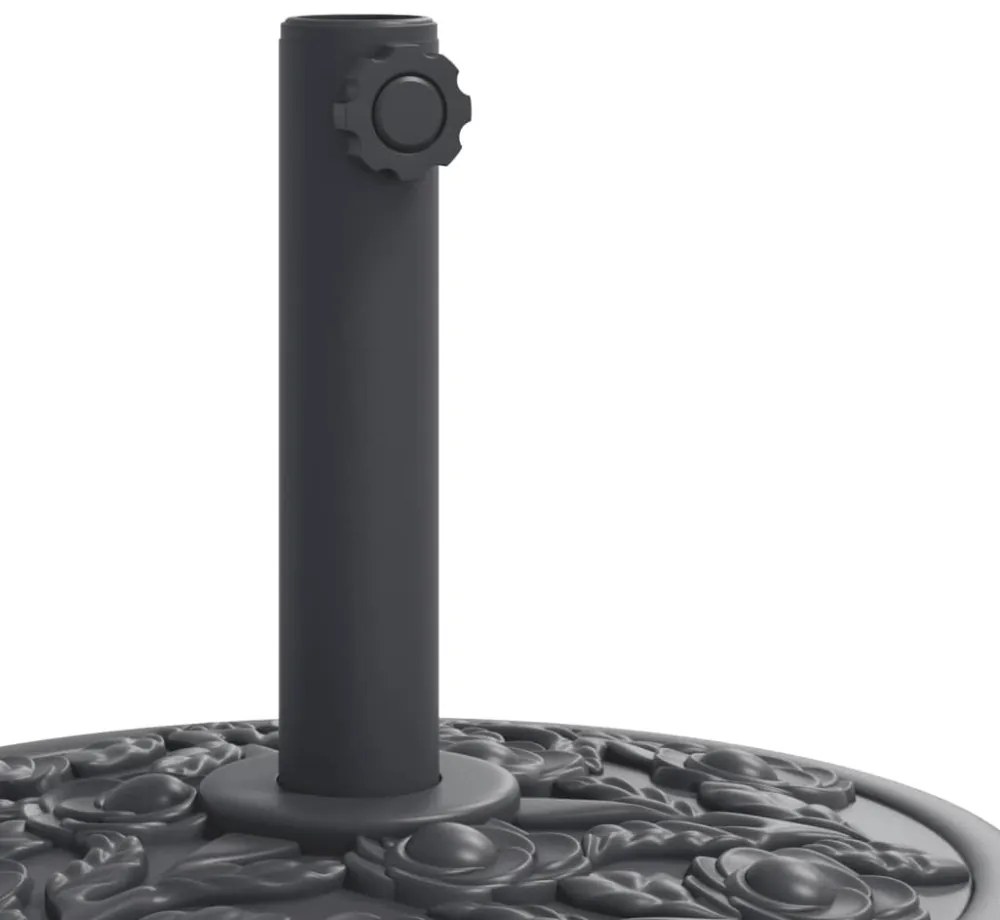 görgős kerek napernyőtalp rúdhoz Ø38 / 48 mm 27 kg