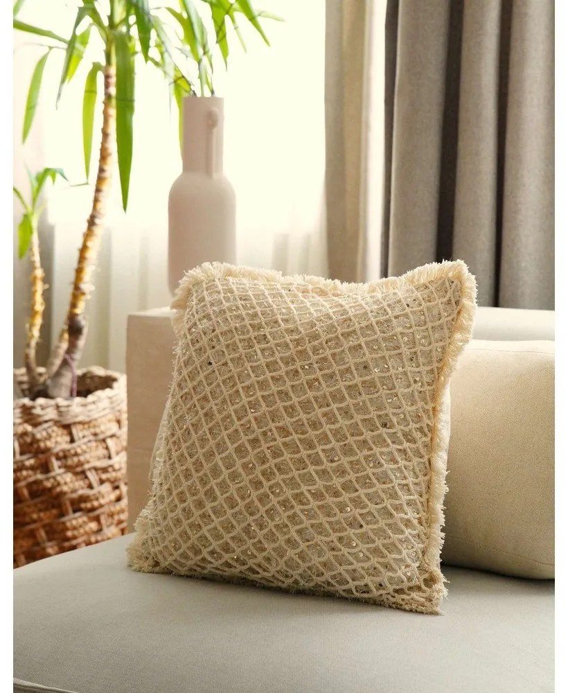 Párnahuzat 43x43 cm Net – Mioli Decor