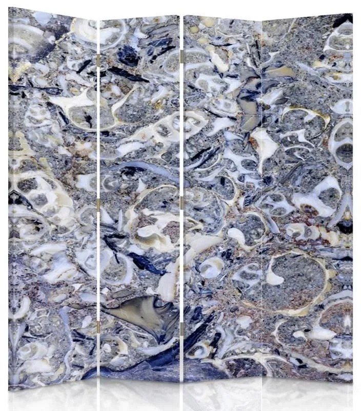 Gario Paraván Márvány mozaik Méret: 145 x 170 cm, Kivitelezés: Forgó paraván 360°