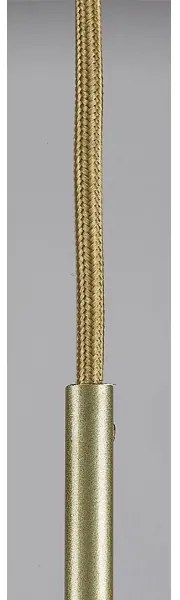 Rabalux 72050 - Csillár zsinóron ESTA 1xE27/40W/230V átlátszó/arany