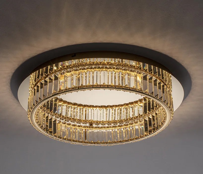 NOVA LUCE 9333079 AURELIA Kristály Mennyezeti Lámpa LED IP20
