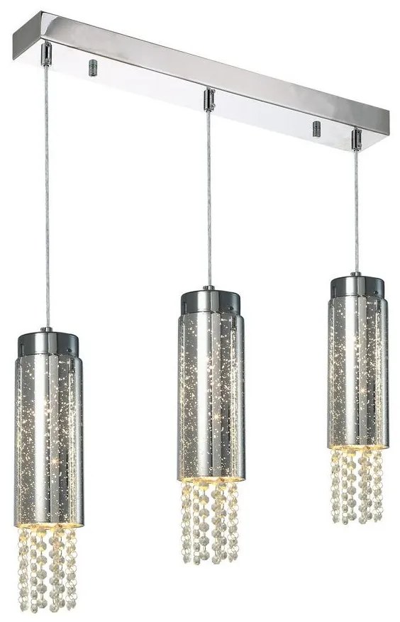 Csillár zsinóron MOONLIGHT 3xE14/40W/230V