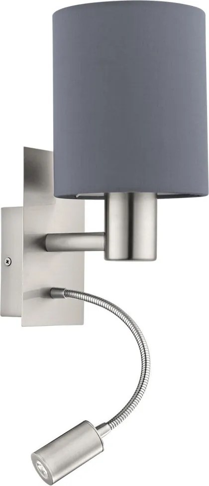Eglo PASTERI 96479 Fali lámpa 1x40W/E27 + 1X3,5W/LED 380LM