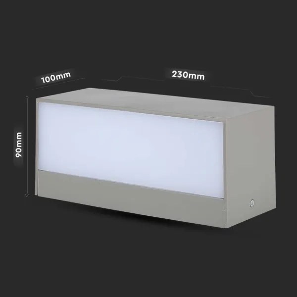 LED kültéri fali lámpa LED/12W/230V 4000K IP65