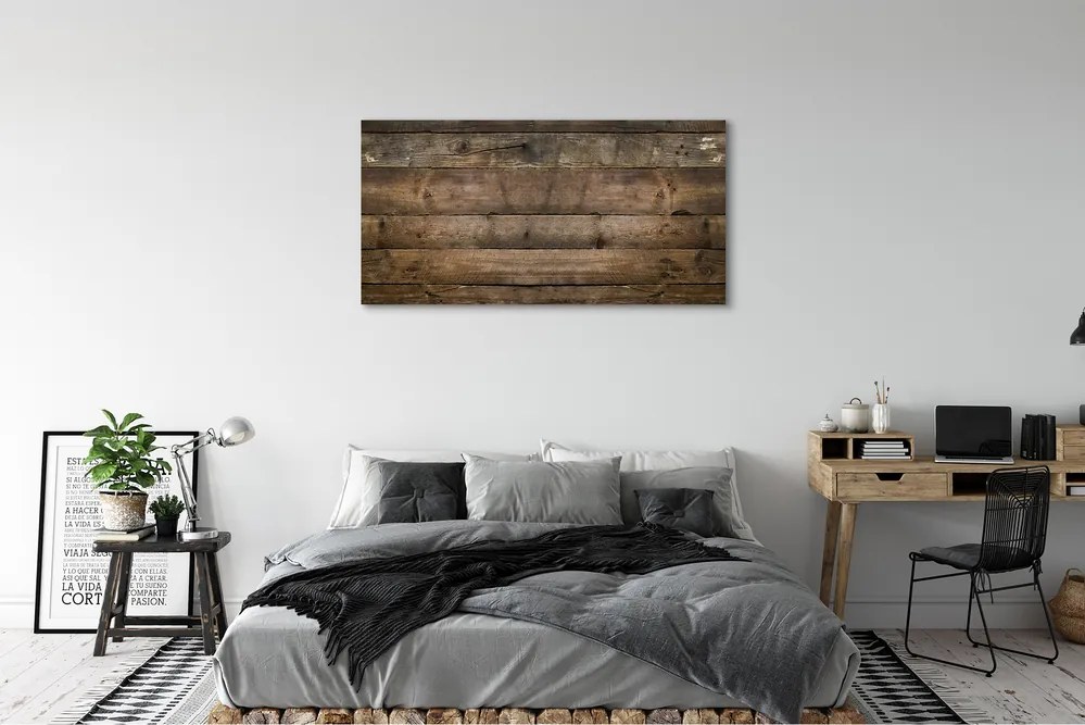 Canvas képek Fa deszka fal 125x50 cm