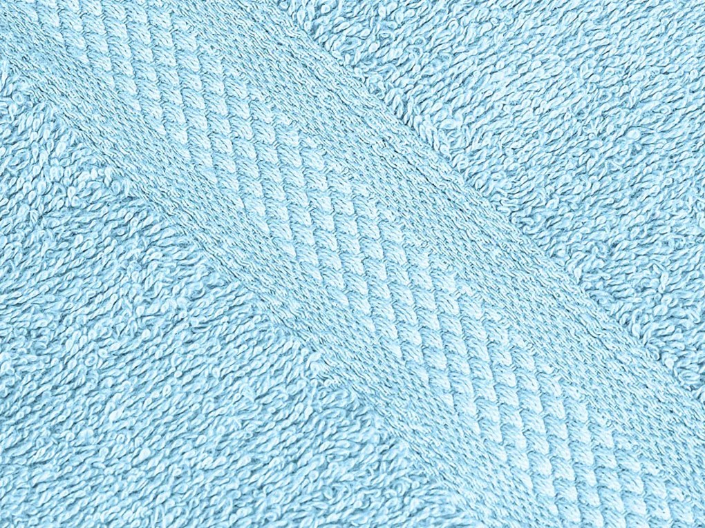 CLARYSSE ELEGANCE törölköző 70x140 cm világoskék, 100% pamut