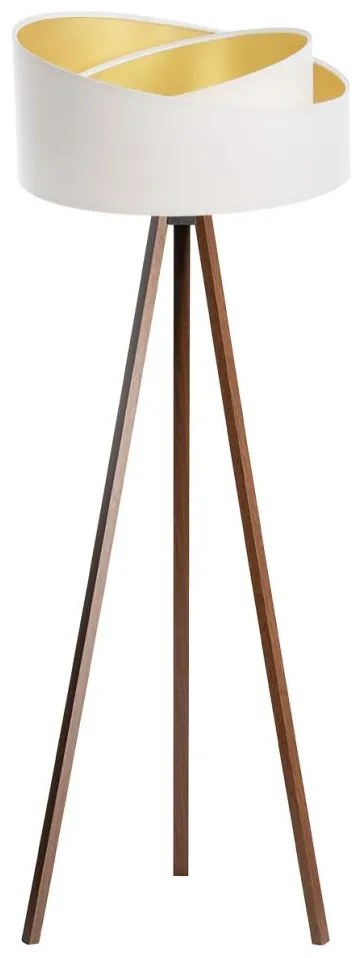 Állólámpa GALAXY 1xE27/60W/230V fehér/wenge